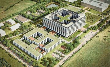 FOTO: Vizuál novej nemocnice vo Vajnoroch 