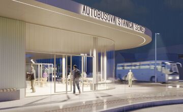 FOTO: V Senci vznikne nový autobusový terminál