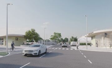 FOTO: V Senci vznikne nový autobusový terminál