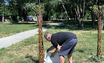 FOTO: Domček pre správcu v lesoparku vo Vrakuni