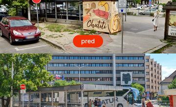 FOTO: Magistrát v Bratislave začal s odstraňovaním novinových stánkov