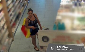 FOTO: Polícia pátra po zlodejke z bratislavskej drogérie