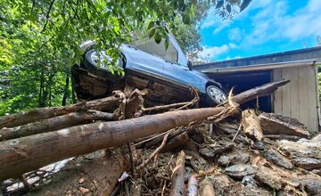 FOTO: Búrka bičuje Tirolsko. Záplavy, bahno, chaos – príde to aj k nám?
