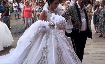 FOTO: Okázalá rómska svadba v Košiciach