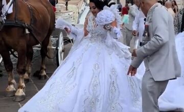 FOTO: Okázalá rómska svadba v Košiciach