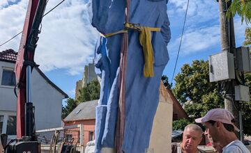 FOTO: Socha Sv. Floriána