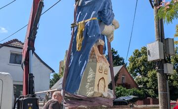 FOTO: Socha Sv. Floriána