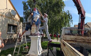 FOTO: Socha Sv. Floriána