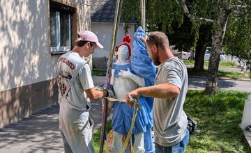 FOTO: Socha Sv. Floriána