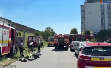 FOTO: Pri požiari bytu v Ružinove zomreli dve deti