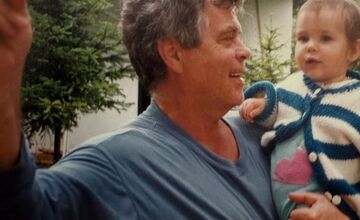 FOTO: Lucia Hlaváčková so svojím dedkom Oldom Hlaváčkom