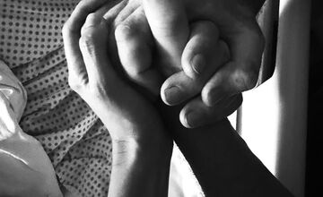 FOTO: Lucia Hlaváčková so svojím dedkom Oldom Hlaváčkom