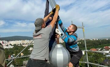 FOTO: Kupola kaplnky sv. Rozálie