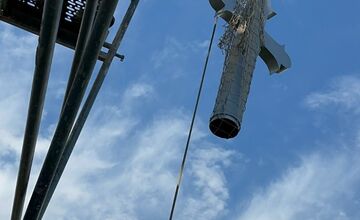 FOTO: Kupola kaplnky sv. Rozálie