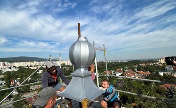FOTO: Kupola kaplnky sv. Rozálie