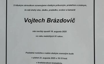 FOTO: Vojtech Brázdovič