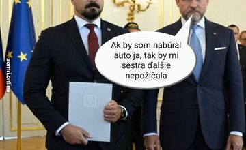 FOTO: Havária šéfa SIS Gašpara sa stala terčom satirických stránok. Pozrite si výber tých najlepších memečiek
