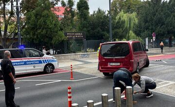 FOTO: Dopravný chaos na Dunajskej ulici