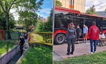 FOTO: Ružinov zobudil bombový poplach. Chren poslal odkaz „dobrodincovi“