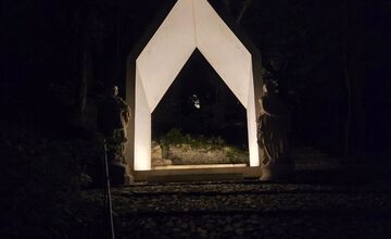 FOTO: Osvietená bratislavská kalvária