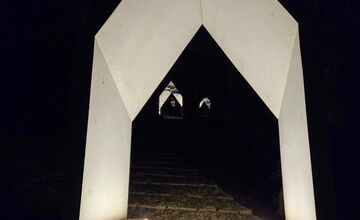 FOTO: Osvietená bratislavská kalvária