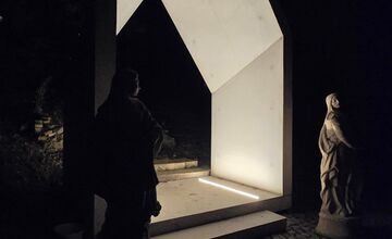 FOTO: Osvietená bratislavská kalvária