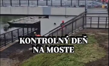 FOTO: Už čoskoro otvoria most na Hradskej