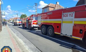 FOTO: Požiar domu v Slovenskom Grobe