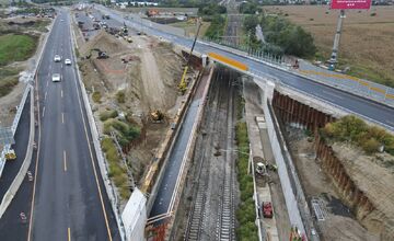FOTO: Fotky z dronu odhalili robustné rozširovanie diaľnice pri Triblavíne.