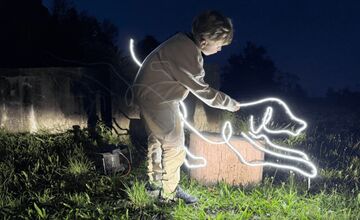 FOTO: Inštalácie Bielej noci 2025