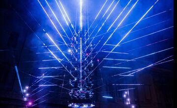 FOTO: Inštalácie Bielej noci 2025