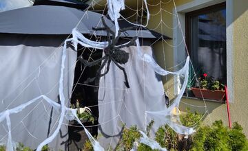 FOTO:  Halloweenska výzdoba