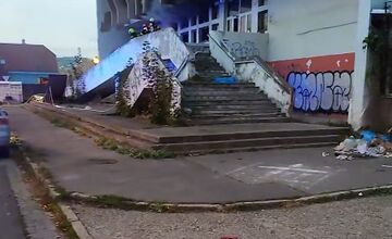 FOTO: Požiar v DK Trnávka