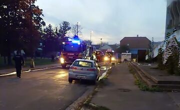 FOTO: Požiar v DK Trnávka