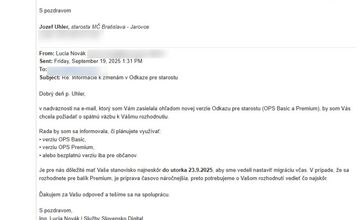 FOTO: Odkazprestarostu.sk prerušuje spoluprácu s viacerými samosprávami