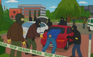 FOTO: Ako by vyzerala Bratislava v Simpsonovcoch