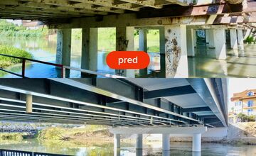 FOTO: Most na Hradskej pred a po rekonštrukcii