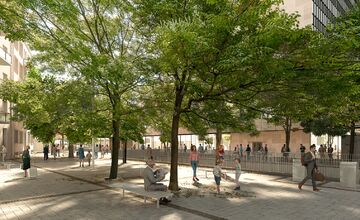 FOTO: Revitalizácia námestia pri hoteli Kyjev