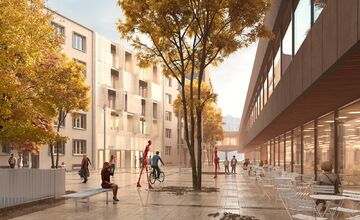 FOTO: Revitalizácia námestia pri hoteli Kyjev