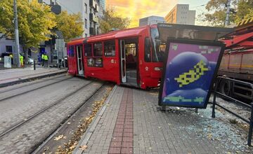 FOTO: Nehody električiek