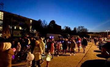 FOTO: Lampiónový sprievod v Rači