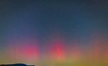 FOTO: Unikátne fotografie polárnej žiary v Bratislavskom kraji