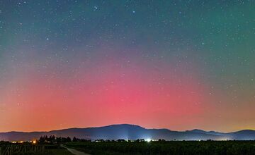 FOTO: Unikátne fotografie polárnej žiary v Bratislavskom kraji