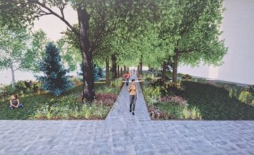 FOTO: Pešia zóna vo Vrakuni prejde obnovou