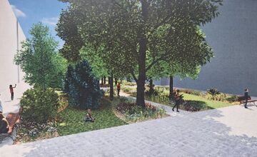 FOTO: Pešia zóna vo Vrakuni prejde obnovou