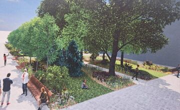 FOTO: Pešia zóna vo Vrakuni prejde obnovou