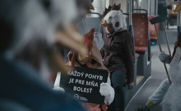 FOTO: Bratislavčanov v rannej električke prekvapili kurčatá