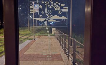 FOTO: Prvý hotový prístrešok na petržalskej trati