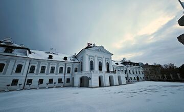 FOTO: Na Bratislavu spadol tohtoročný prvý sneh
