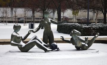 FOTO: Na Bratislavu spadol tohtoročný prvý sneh